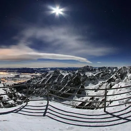 Night At Lomnicky Peak Domek letniskowy Tatrzańska Łomnica